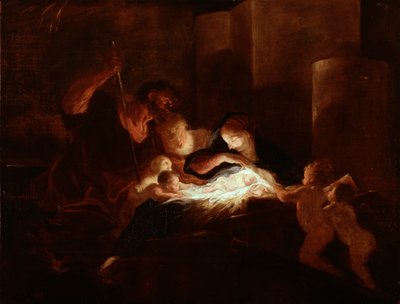 The Nativity by Pierre Louis Cretey or Cretet